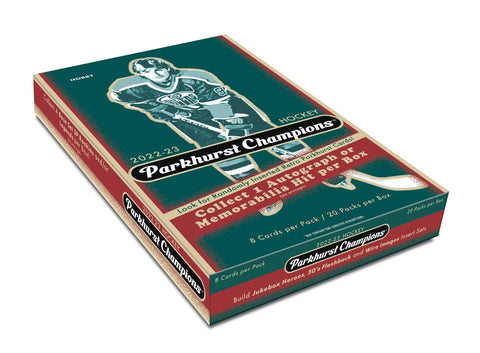 2022/23 Upper Deck Parkhurst Champions Hockey Hobby