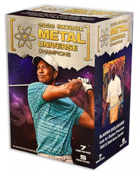 2022 Upper Deck Skybox Metal Universe Champions 5-Pack Blaster