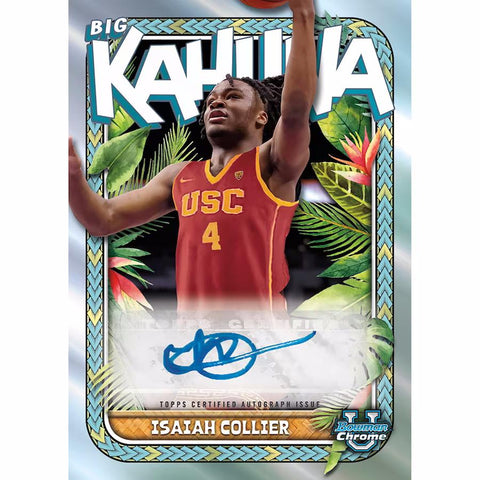 2023/24 Bowman University Chrome Basketball 7-Pack Blaster