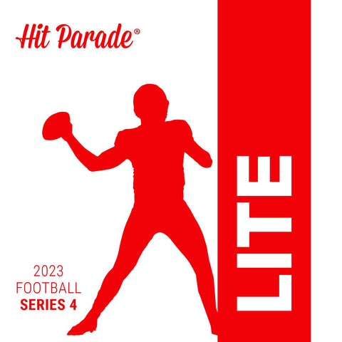 2023 Hit Parade Football Lite Edition Series 4 Hobby Box