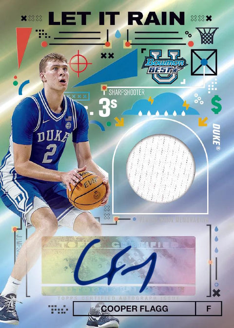2024/25 Bowman University Best Basketball Hobby