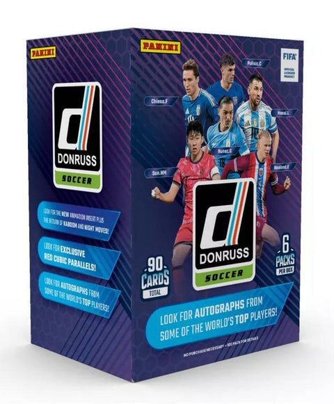 2024/25 Panini Donruss Soccer 6-Pack Blaster (Red Cubic Parallels!)