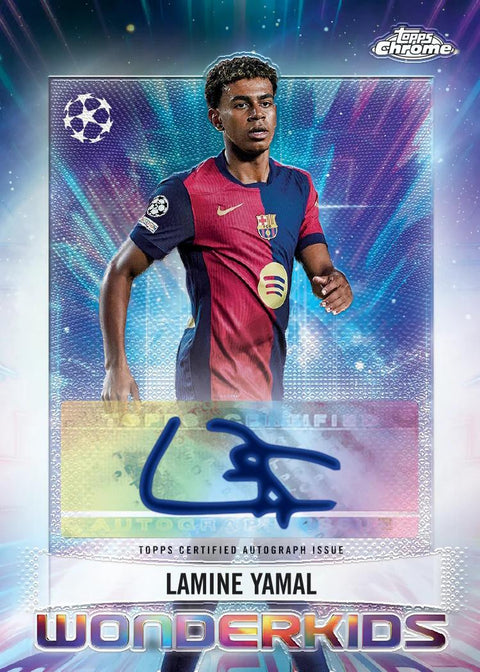 2024/25 Topps Chrome UEFA Club Competitions Soccer Hobby