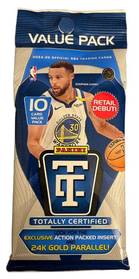 2024/25 Panini Totally Certified Basketball Jumbo Value 12-Pack