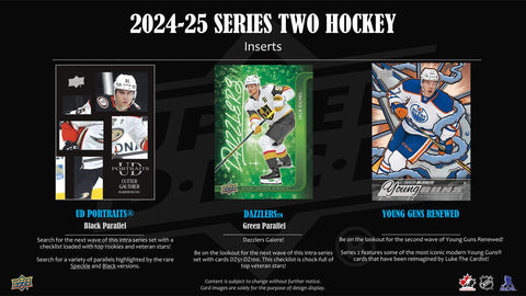 2024/25 Upper Deck Series 2 Hockey Tin