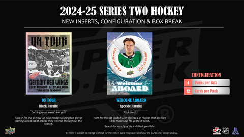 2024/25 Upper Deck Series 2 Hockey 4-Pack Blaster