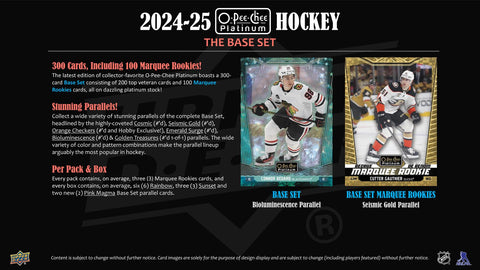 2024/25 Upper Deck O-Pee-Chee Platinum Hockey Hobby