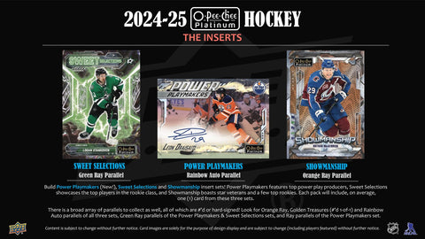 2024/25 Upper Deck O-Pee-Chee Platinum Hockey Hobby