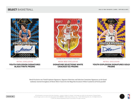 2024/25 Panini Select Basketball Mega