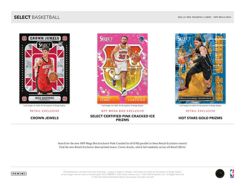 2024/25 Panini Select Basketball Mega