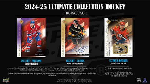 2024/25 Upper Deck Ultimate Collection Hockey Hobby
