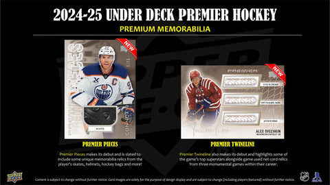 2024/25 Upper Deck Premier Hockey Hobby