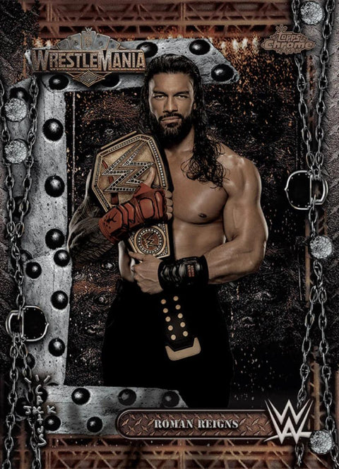 2025 Topps Chrome WWE Cactus Jack x Wrestlemania