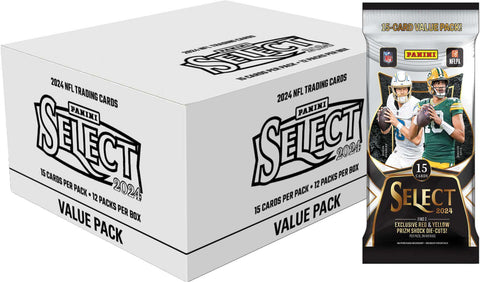 2024 Panini Select Football Jumbo Value 12-Pack