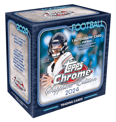 2024 Topps Chrome Sapphire Edition Football Hobby
