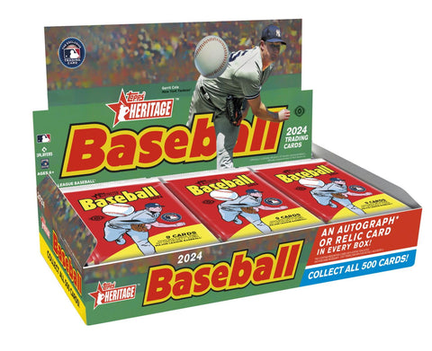 2024 Topps Heritage Baseball Hobby