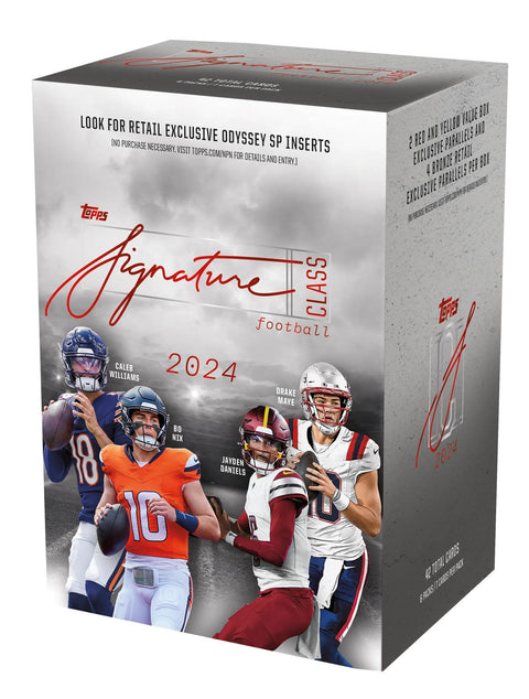 2024 Topps Signature Class Football 6-Pack Blaster