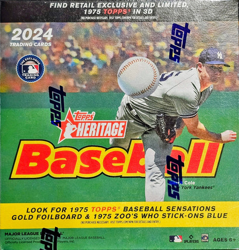2024 Topps Heritage Baseball Mega