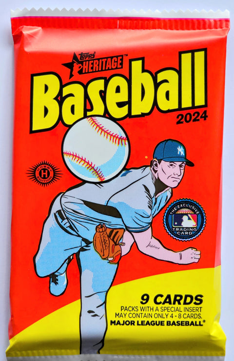 2024 Topps Heritage Baseball Hobby