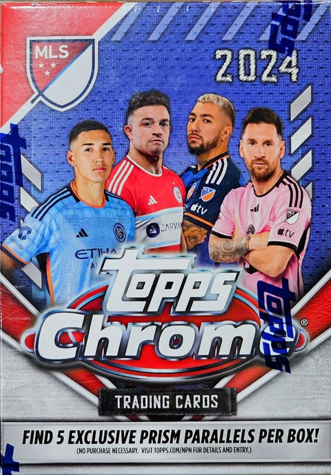 2024 Topps MLS Major League Soccer Chrome 7-Pack Blaster