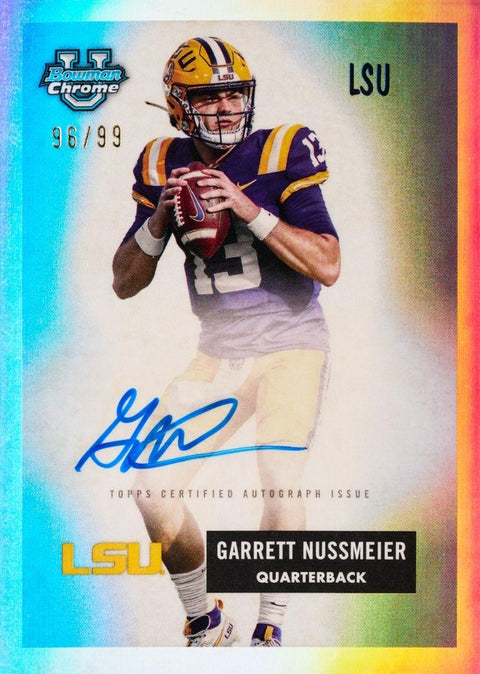 2024 Bowman University Chrome Football 7-Pack Blaster