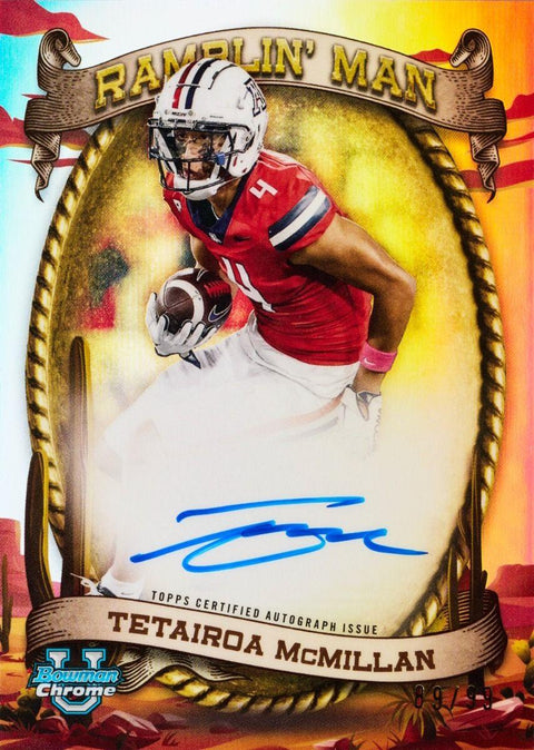 2024 Bowman University Chrome Football 7-Pack Blaster