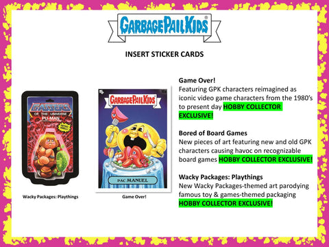 Garbage Pail Kids Series 1: Kids-At-Play Hobby (Topps 2024)