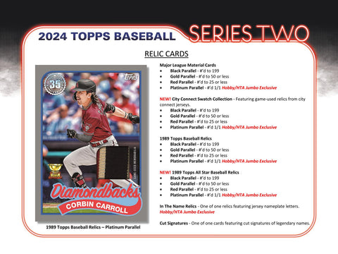 2024 Topps Series 2 Baseball Hobby