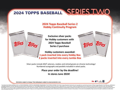 2024 Topps Series 2 Baseball Hobby