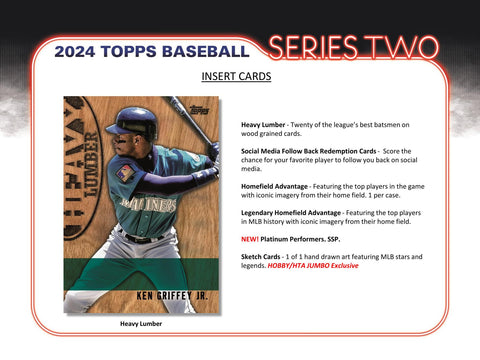 2024 Topps Series 2 Baseball Hobby