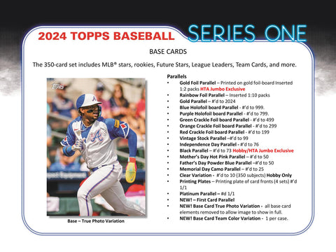 2024 Topps Series 1 Baseball Hobby