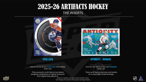 2025/26 Upper Deck Artifacts Hockey Hobby