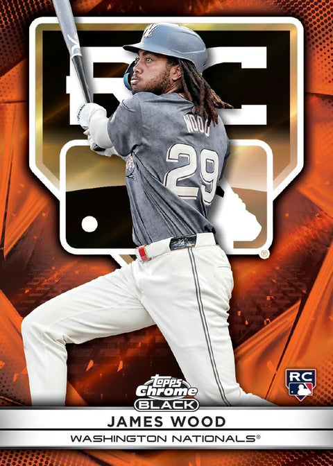 2025 Topps Chrome Black Baseball Hobby Box
