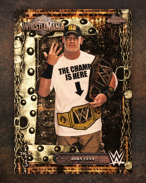 2025 Topps Chrome WWE Cactus Jack x Wrestlemania
