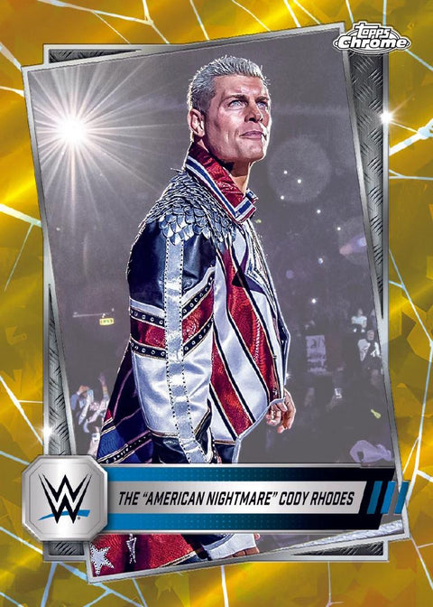 2025 Topps Chrome WWE Sapphire Edition Wrestling Hobby