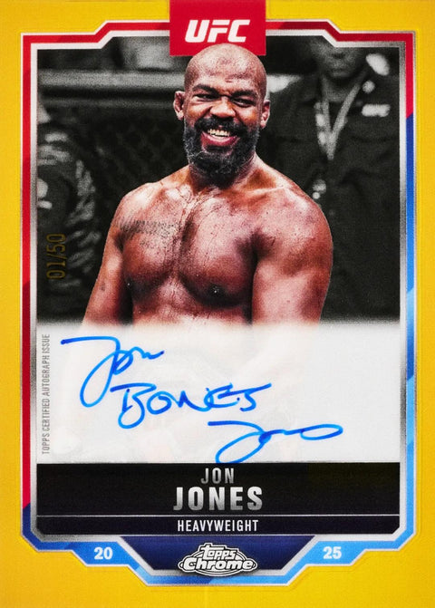 2025 Topps Chrome UFC Sapphire Edition