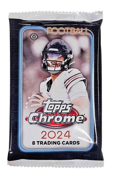 2024 Topps Chrome Football Hobby Box