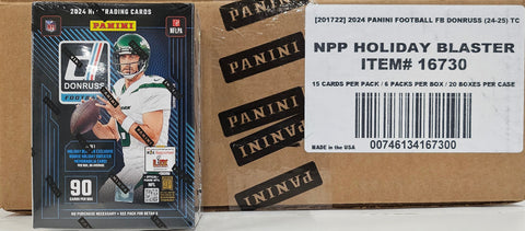 2024 Panini Donruss Football 6-Pack Holiday Blaster