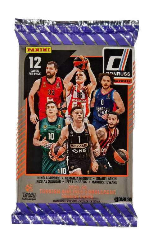 2024/25 Panini Donruss Turkish Airlines EuroLeague Basketball Hobby