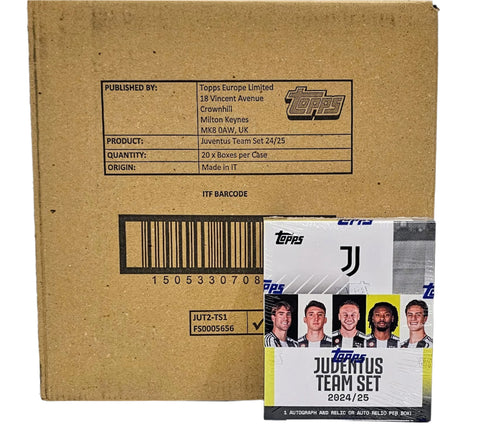 2024/25 Topps Juventus Soccer Team Set
