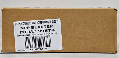 2021 Panini Chronicles Football 6-Pack Blaster