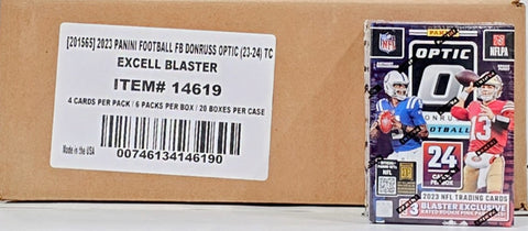 2023 Panini Donruss Optic Football 6-Pack Blaster (Pink Parallels)