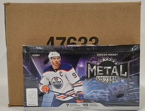 2023/24 Upper Deck Skybox Metal Universe Hockey Hobby