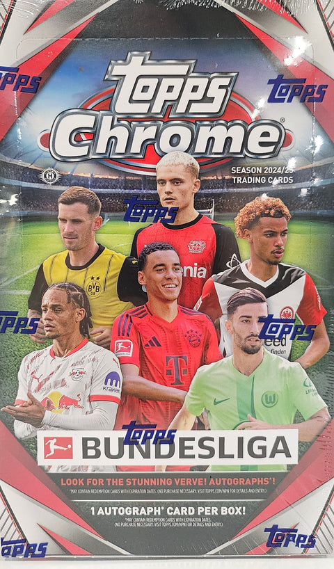 2024/25 Topps Chrome Bundesliga Soccer Hobby