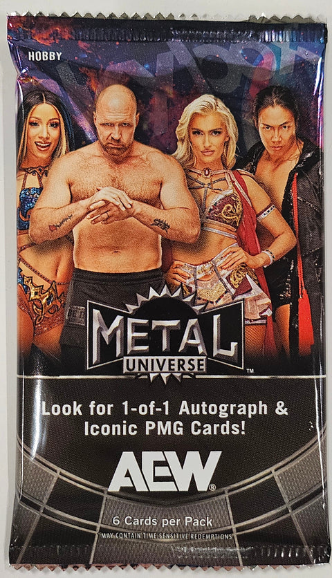 2025 Upper Deck AEW Skybox Metal Universe Wrestling Hobby