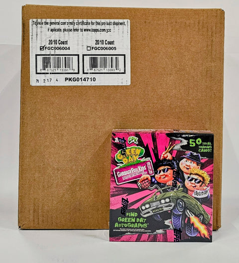 Garbage Pail Kids Battle of the Bands - Green Day Hobby (Topps 2024)