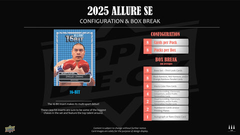 2025 Upper Deck Allure SE Hobby