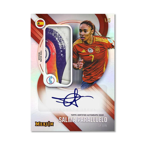 2024/25 Topps Merlin UEFA Women's Euros Soccer Hobby Box