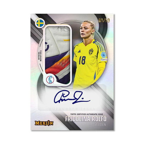 2024/25 Topps Merlin UEFA Women's Euros Soccer Hobby Box