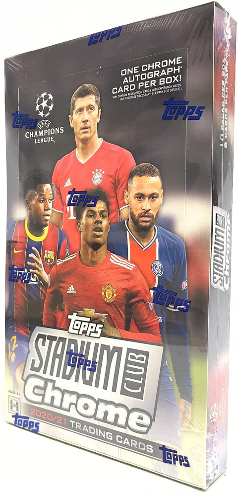 2020/21 Topps UEFA Stadium Club Chrome Soccer Hobby